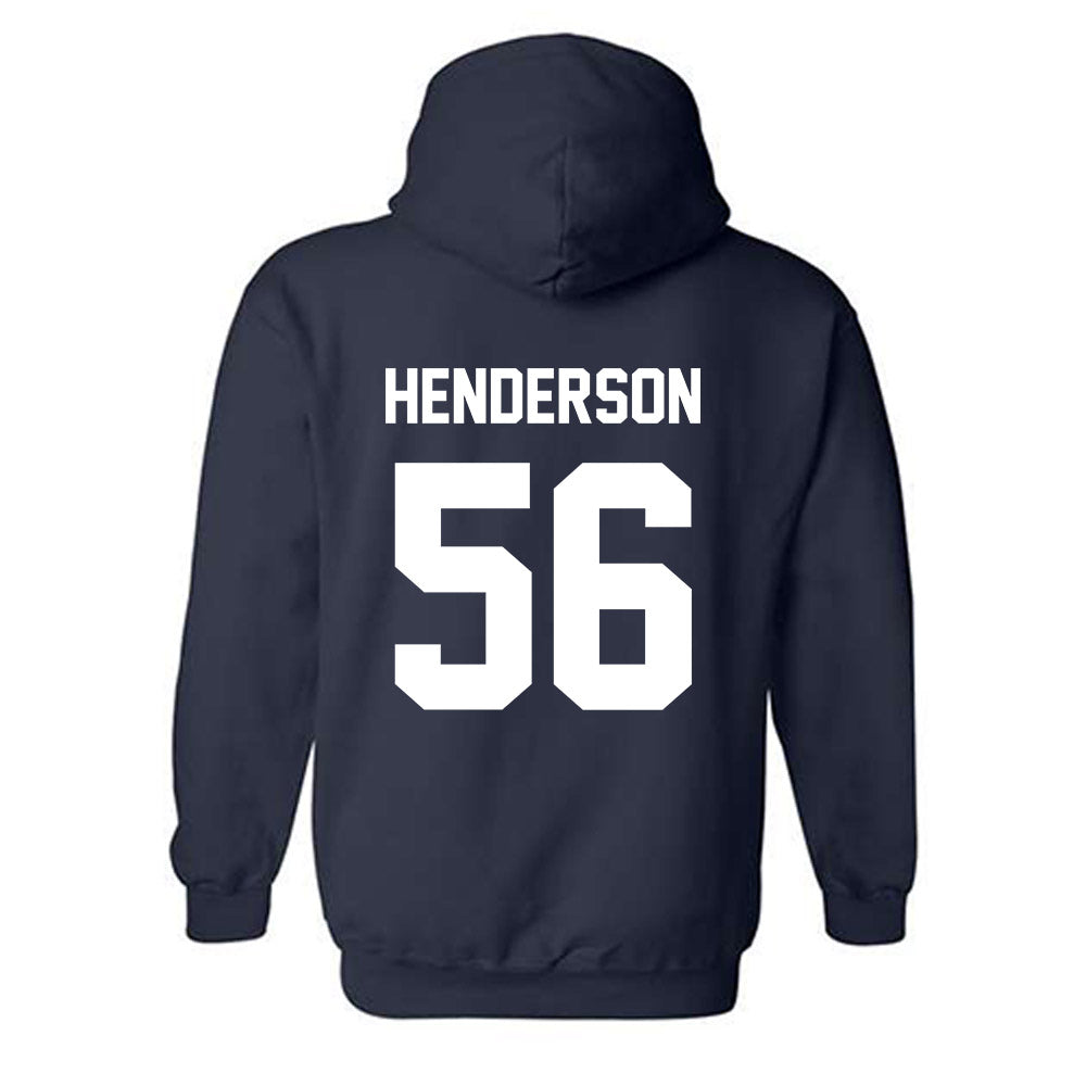 AU - NCAA Football : Jace Henderson - Classic Fashion Shersey Hooded Sweatshirt-1