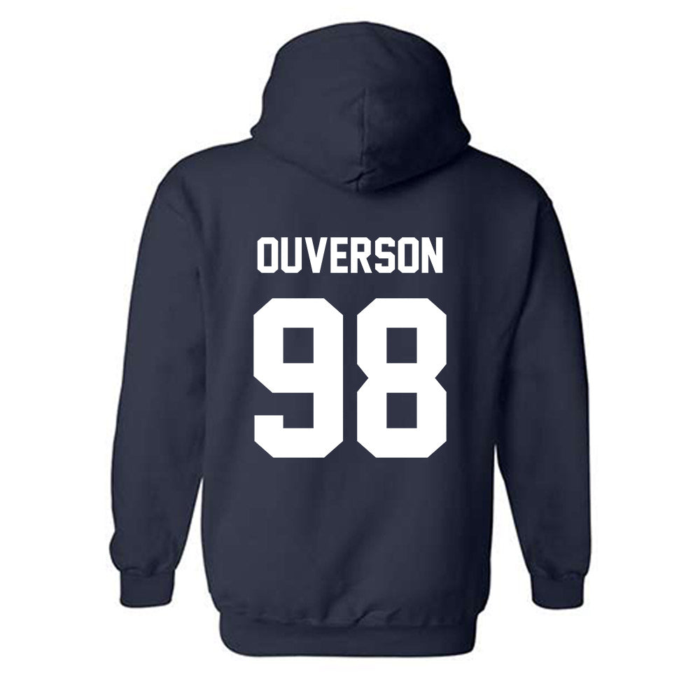 AU - NCAA Football : Israel Ouverson - Classic Fashion Shersey Hooded Sweatshirt-1
