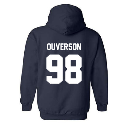 AU - NCAA Football : Israel Ouverson - Classic Fashion Shersey Hooded Sweatshirt-1
