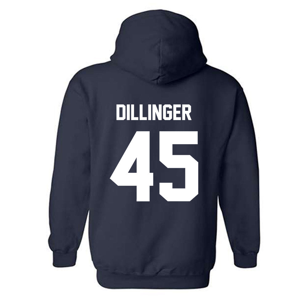 AU - NCAA Women's Basketball : Greta Dillinger - Classic Fashion Shersey Hooded Sweatshirt-1