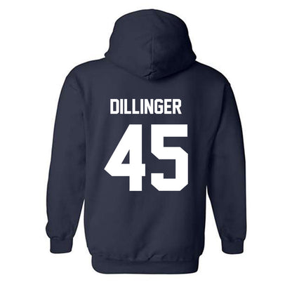 AU - NCAA Women's Basketball : Greta Dillinger - Classic Fashion Shersey Hooded Sweatshirt-1