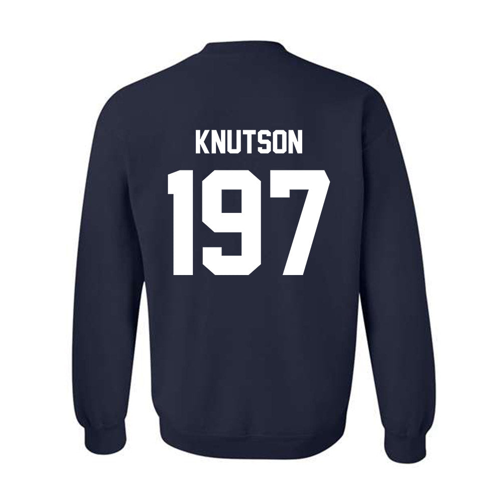 AU - NCAA Wrestling : Lane Knutson - Classic Fashion Shersey Crewneck Sweatshirt-1