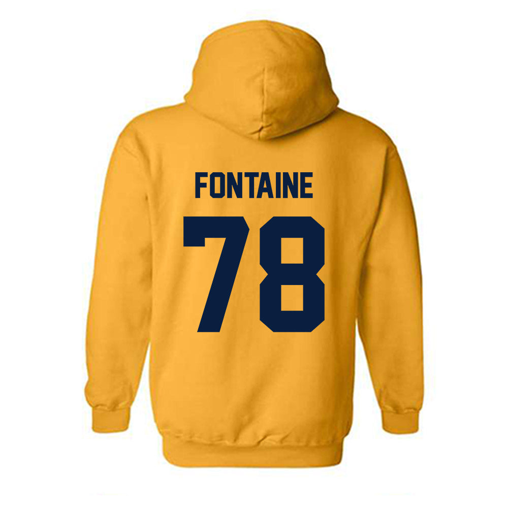 AU - NCAA Football : Parker Fontaine - Classic Fashion Shersey Hooded Sweatshirt-1