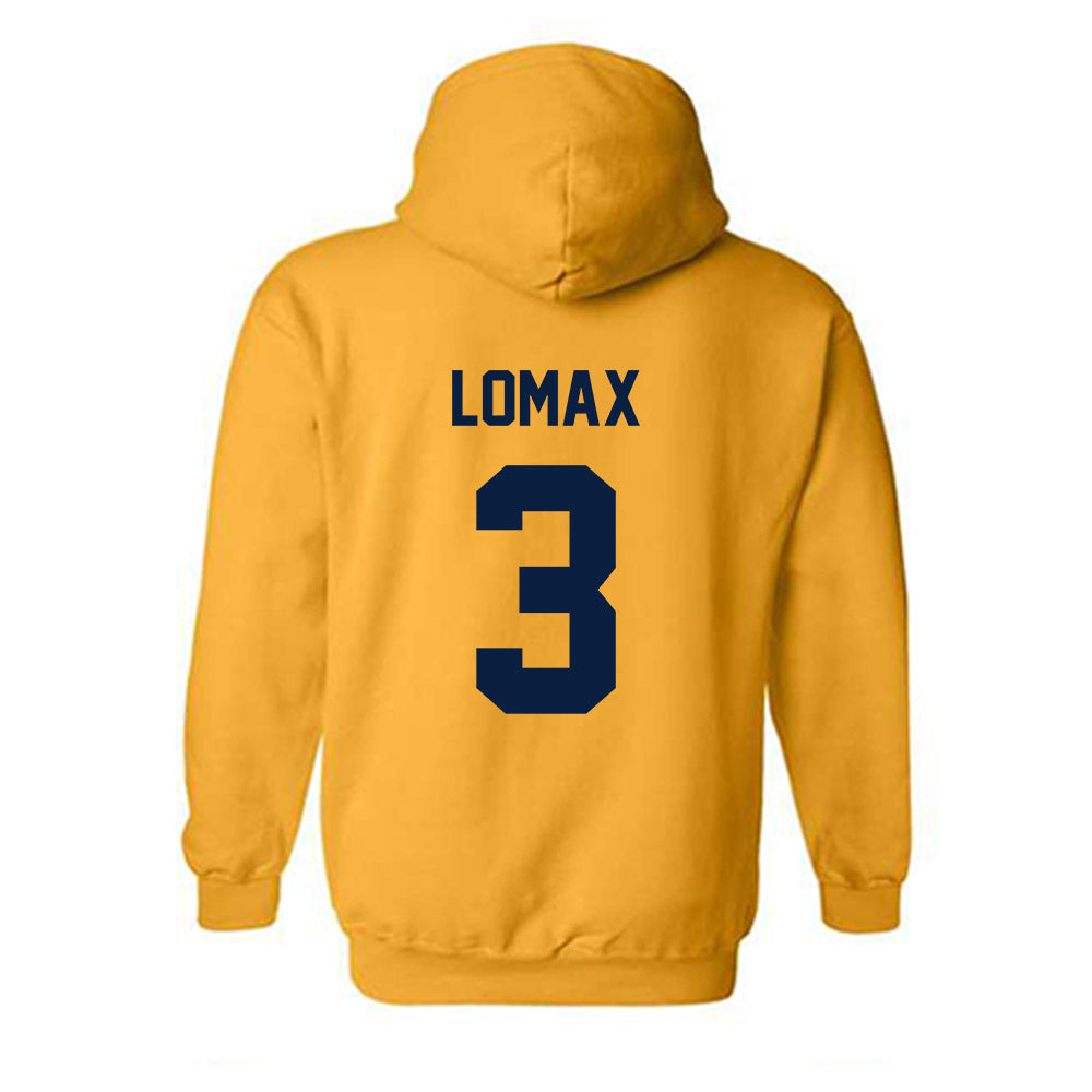 AU - NCAA Women's Basketball : Miranda Lomax - Classic Fashion Shersey Hooded Sweatshirt-1