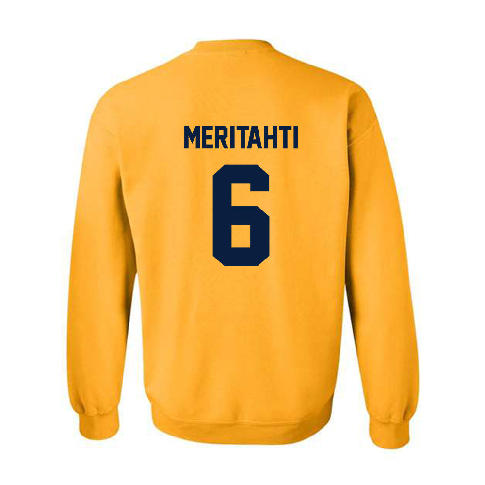 AU - NCAA Men's Ice Hockey : Samo Meritahti - Classic Fashion Shersey Crewneck Sweatshirt-1