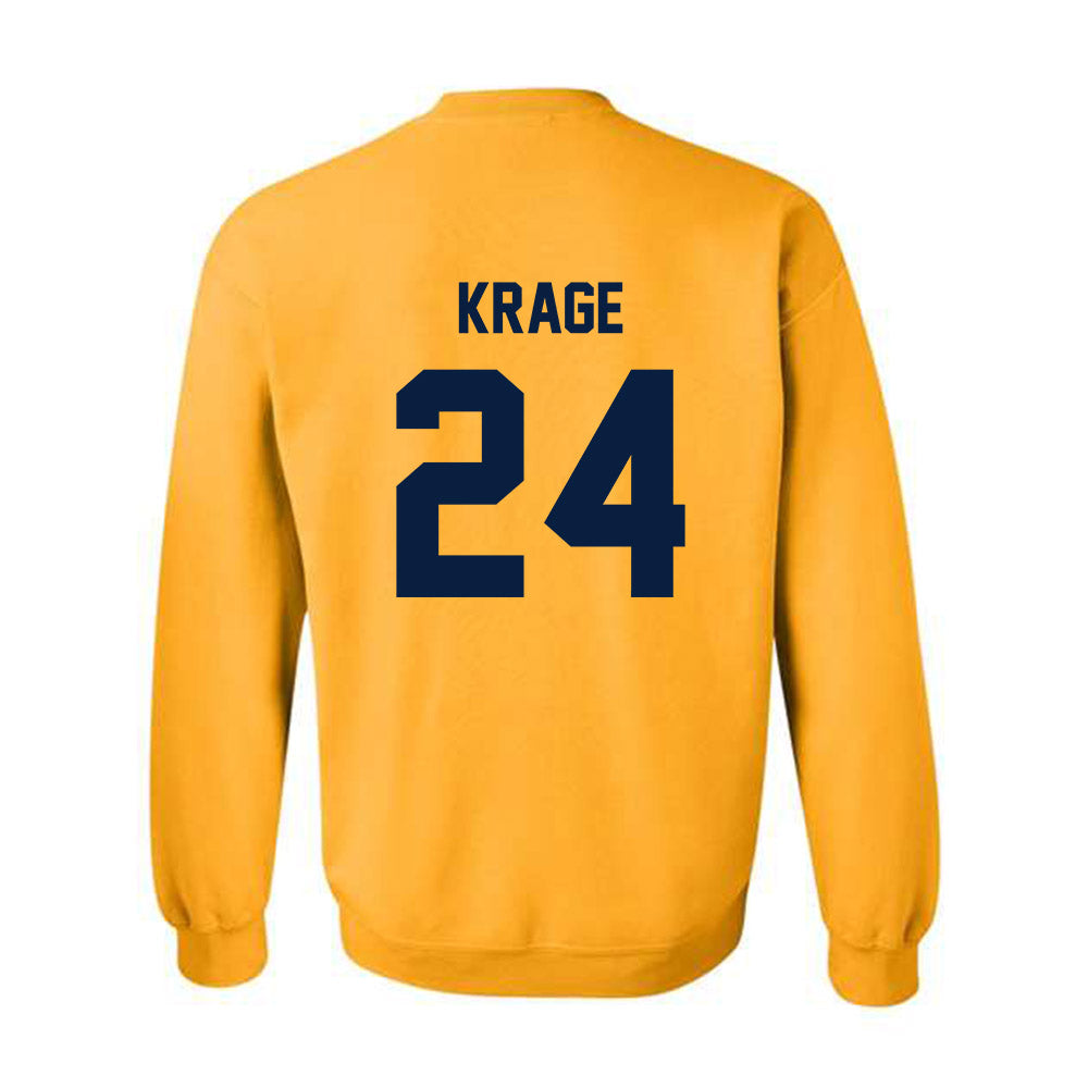 AU - NCAA Softball : Helene Krage - Classic Fashion Shersey Crewneck Sweatshirt-1