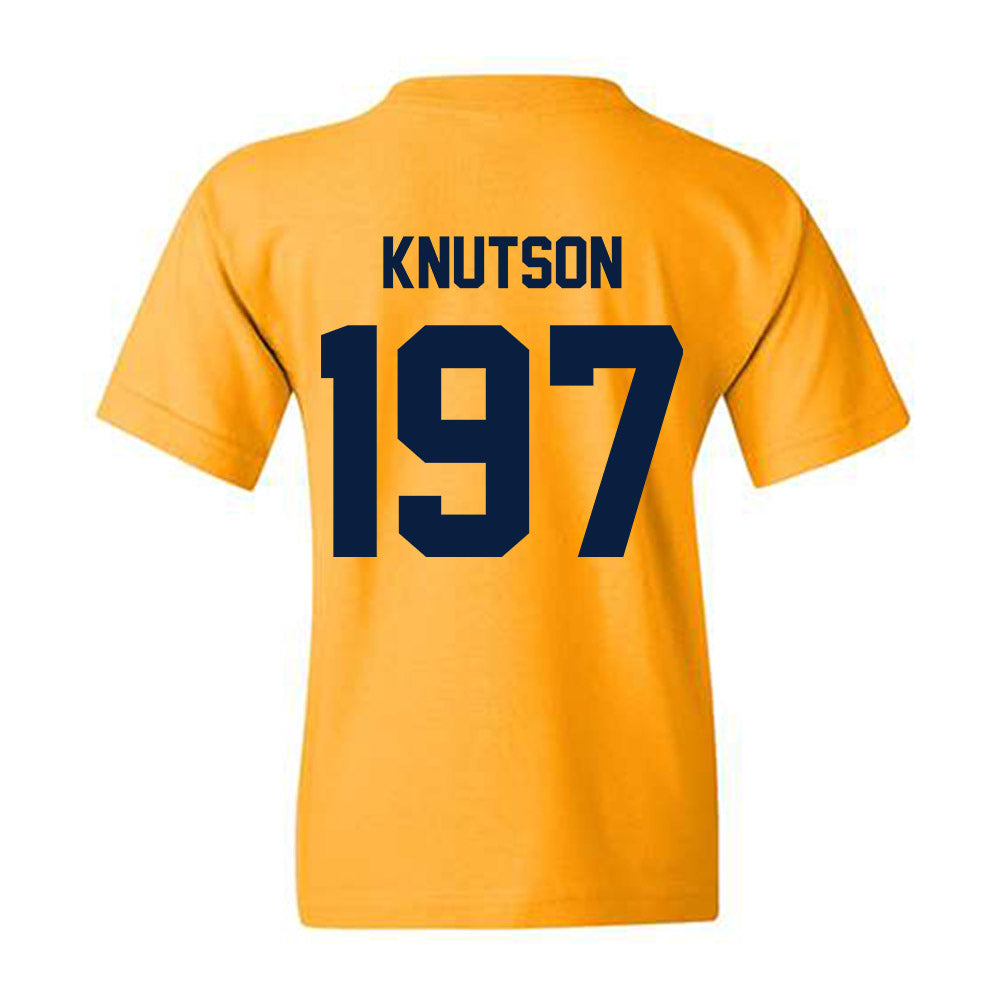 AU - NCAA Wrestling : Lane Knutson - Classic Fashion Shersey Youth T-Shirt-1