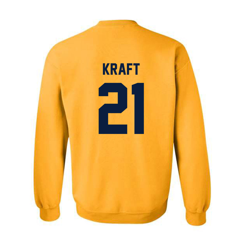 AU - NCAA Men's Basketball : Conner Kraft - Classic Fashion Shersey Crewneck Sweatshirt