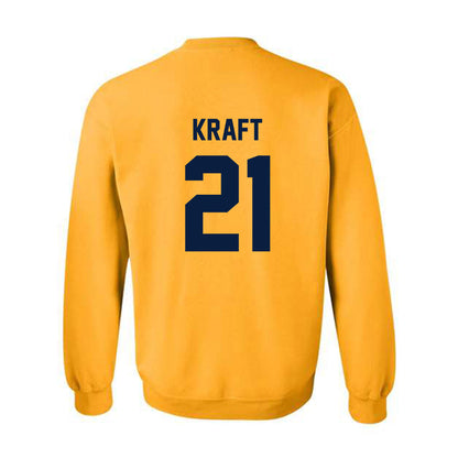 AU - NCAA Men's Basketball : Conner Kraft - Classic Fashion Shersey Crewneck Sweatshirt