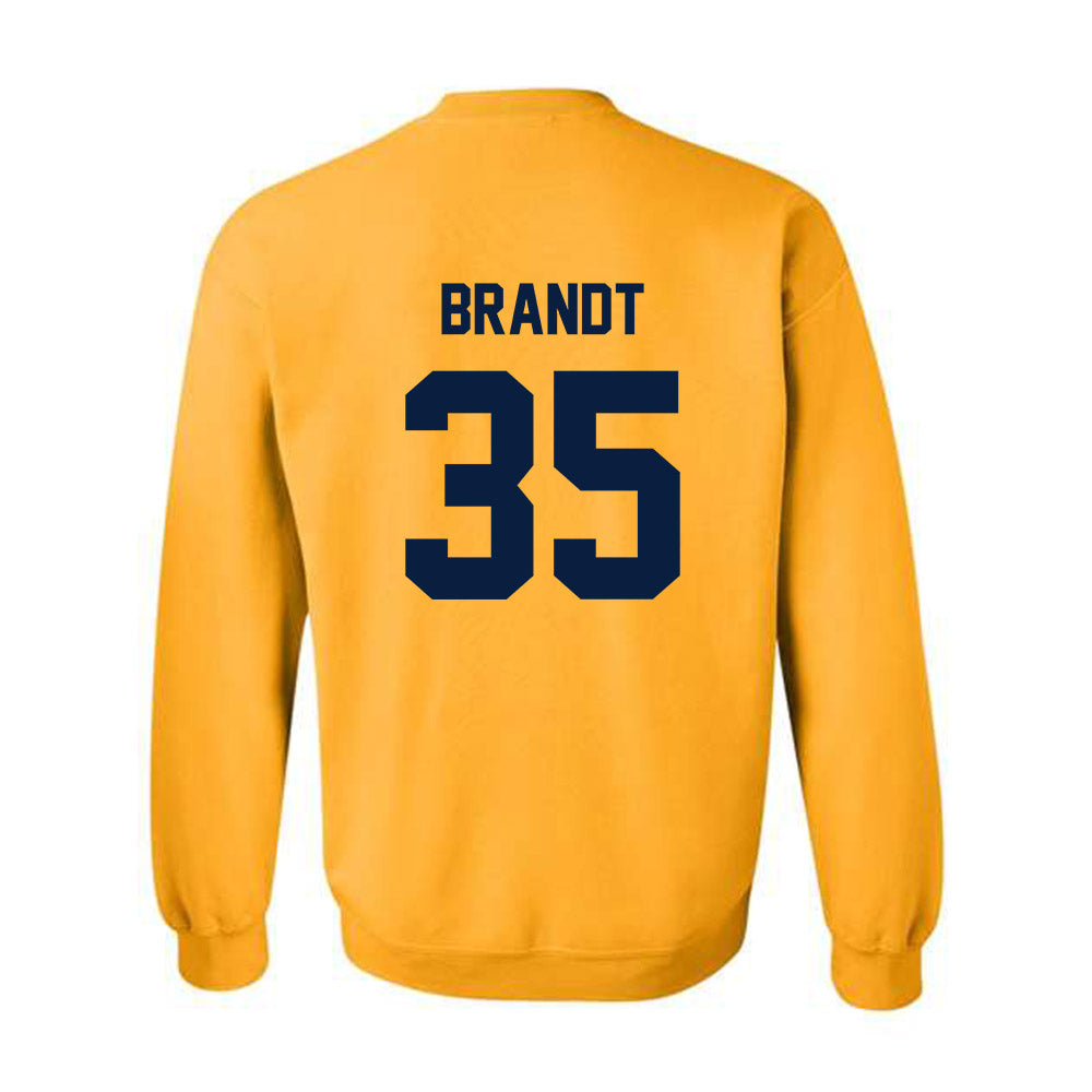 AU - NCAA Men's Basketball : Jacob Brandt - Classic Fashion Shersey Crewneck Sweatshirt