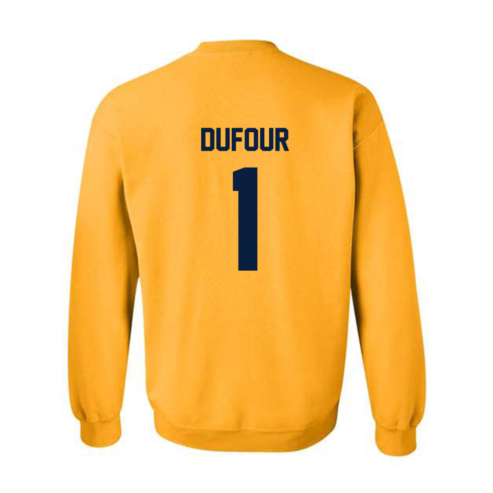AU - NCAA Women's Tennis : Nicole Dufour - Classic Fashion Shersey Crewneck Sweatshirt-1