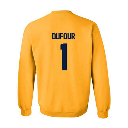 AU - NCAA Women's Tennis : Nicole Dufour - Classic Fashion Shersey Crewneck Sweatshirt-1