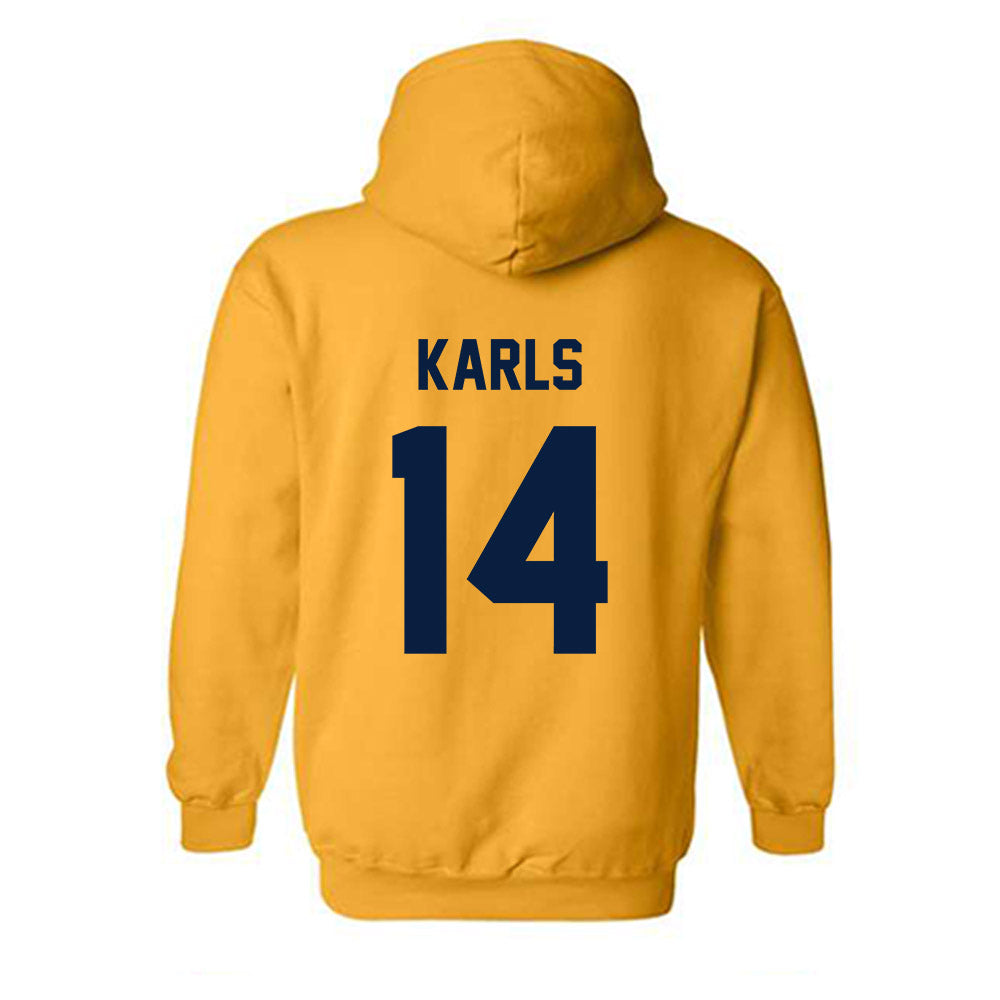 AU - NCAA Women's Soccer : Auburn Karls - Classic Fashion Shersey Hooded Sweatshirt-1