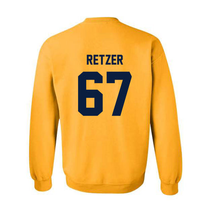 AU - NCAA Football : Ryan Retzer - Classic Fashion Shersey Crewneck Sweatshirt-1