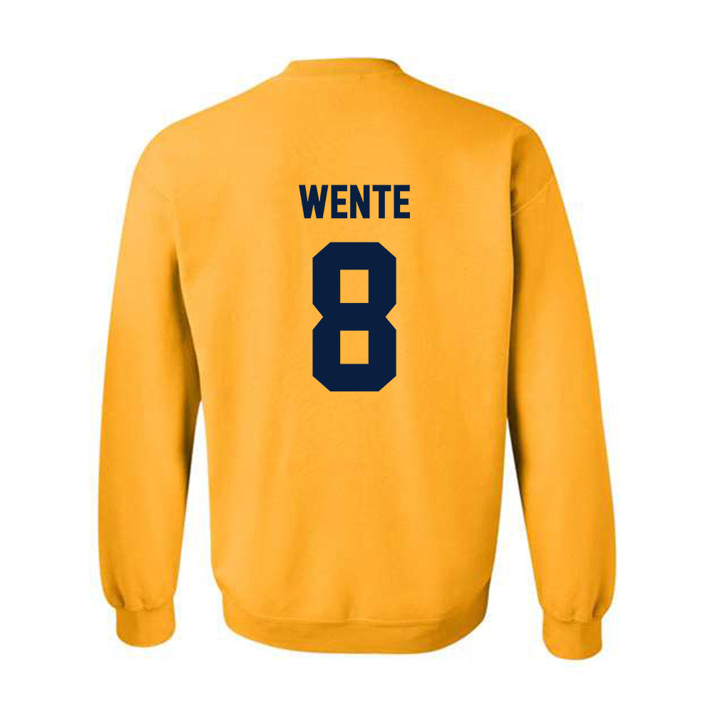 AU - NCAA Women's Volleyball : Maya Wente - Classic Fashion Shersey Crewneck Sweatshirt-1