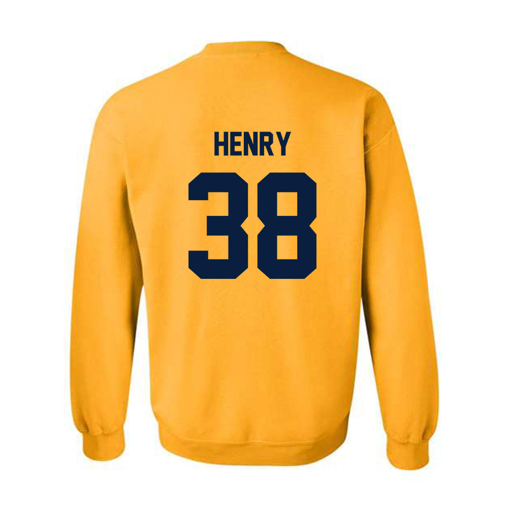 AU - NCAA Baseball : Will Henry - Classic Fashion Shersey Crewneck Sweatshirt-1