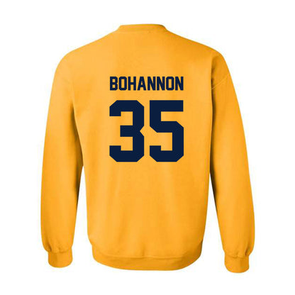 AU - NCAA Baseball : Bryson Bohannon - Classic Fashion Shersey Crewneck Sweatshirt