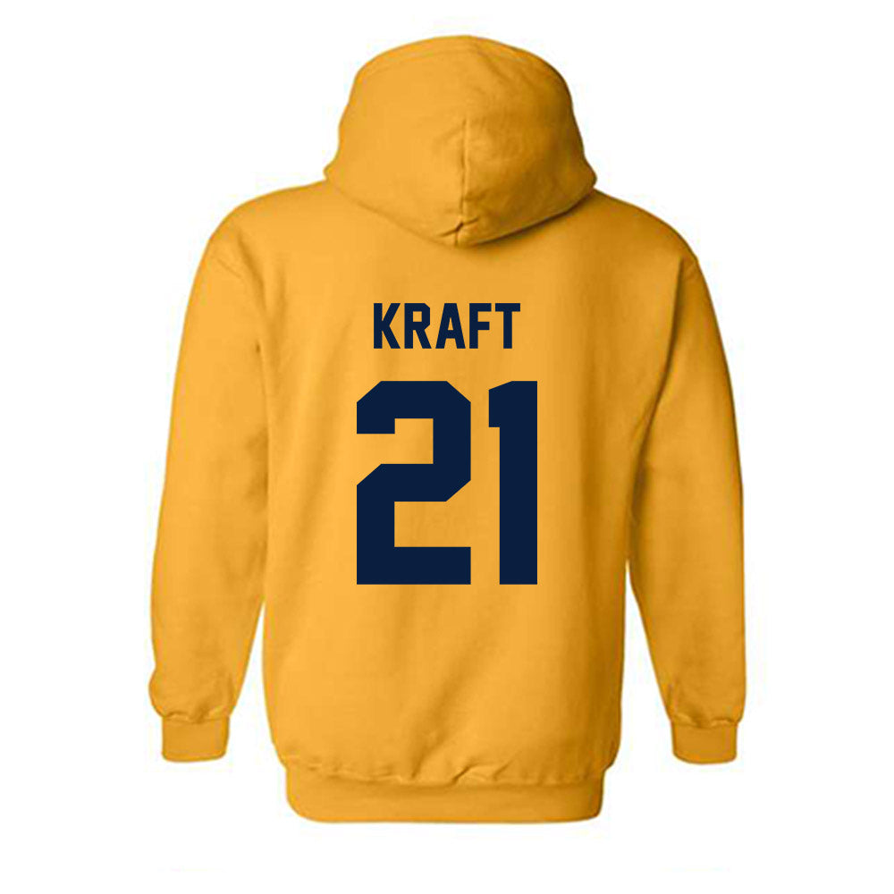 AU - NCAA Men's Basketball : Conner Kraft - Classic Fashion Shersey Hooded Sweatshirt