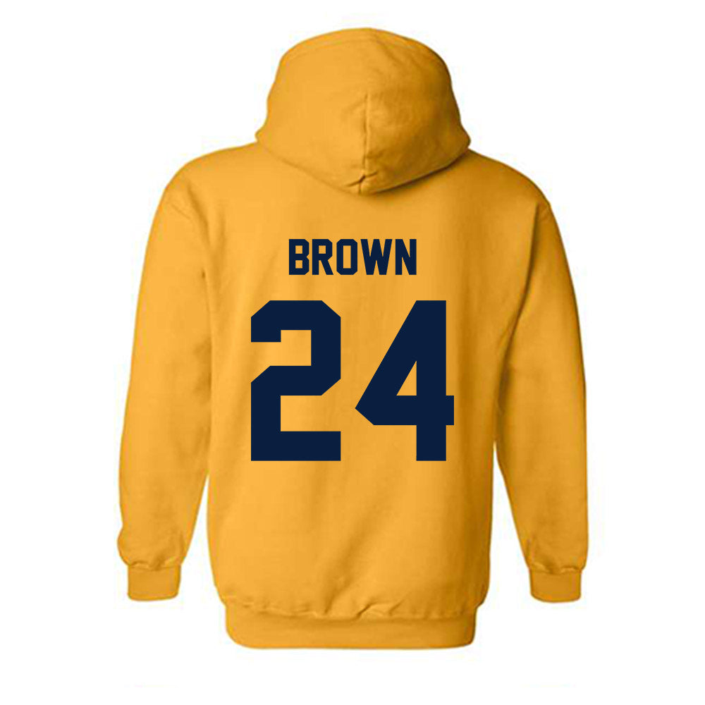 AU - NCAA Men's Basketball : Hayden Brown - Classic Fashion Shersey Hooded Sweatshirt-1