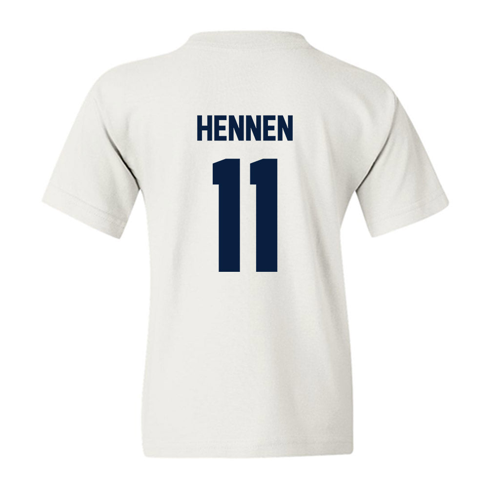  - NCAA Men's Ice Hockey : Tyler Hennen - Classic Shersey Youth T-Shirt-1