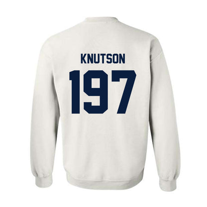 AU - NCAA Wrestling : Lane Knutson - Classic Shersey Crewneck Sweatshirt-1