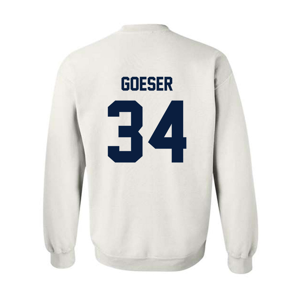 AU - NCAA Baseball : Cole Goeser - Classic Fashion Shersey Crewneck Sweatshirt