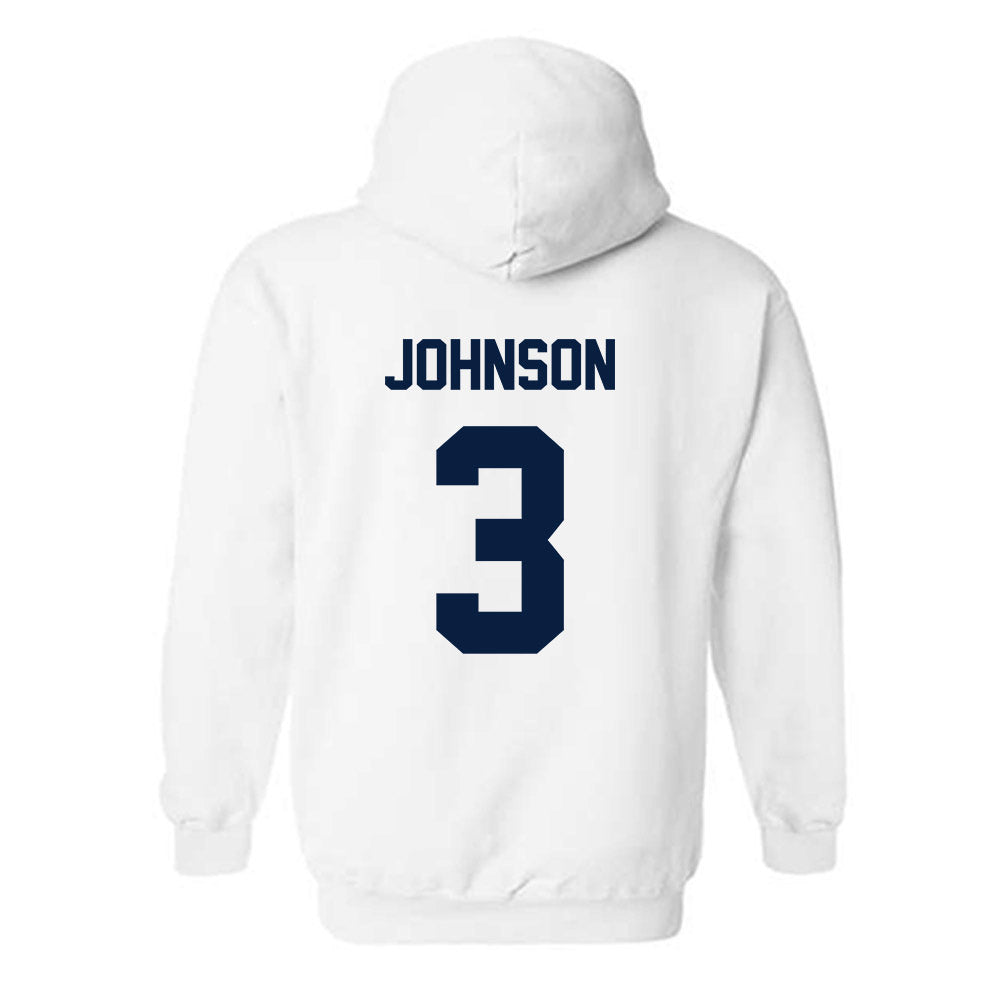 AU - NCAA Men's Basketball : Riley Johnson - Classic Shersey Hooded Sweatshirt-1