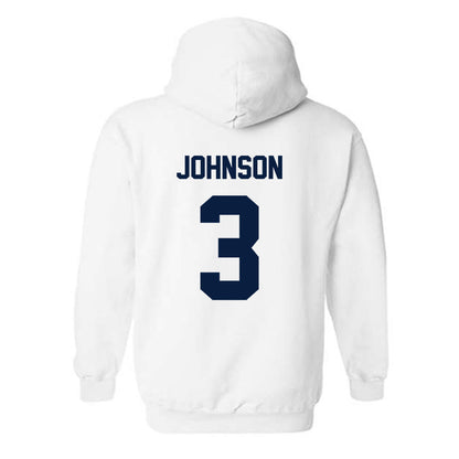 AU - NCAA Men's Basketball : Riley Johnson - Classic Shersey Hooded Sweatshirt-1