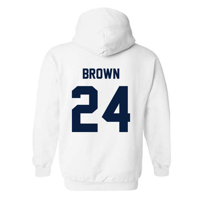 AU - NCAA Men's Basketball : Hayden Brown - Classic Shersey Hooded Sweatshirt-1
