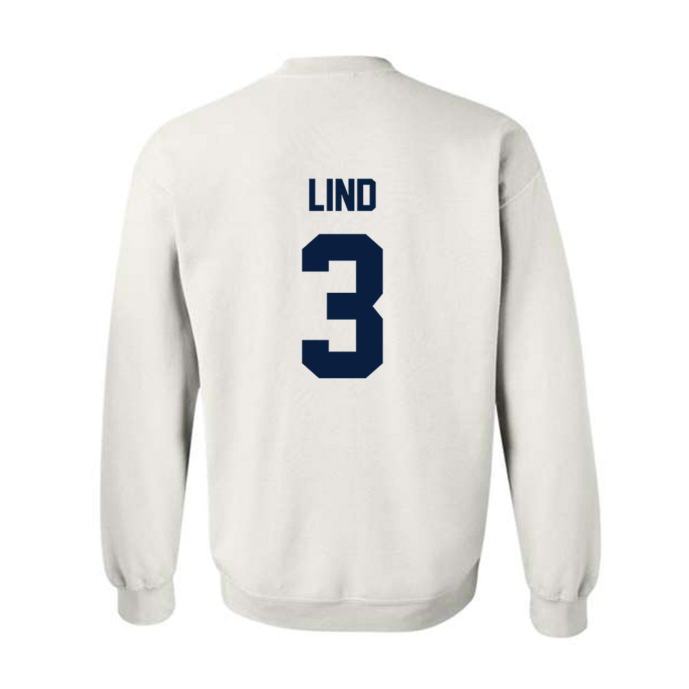 AU - NCAA Baseball : Bjorn Lind - Classic Shersey Crewneck Sweatshirt-1