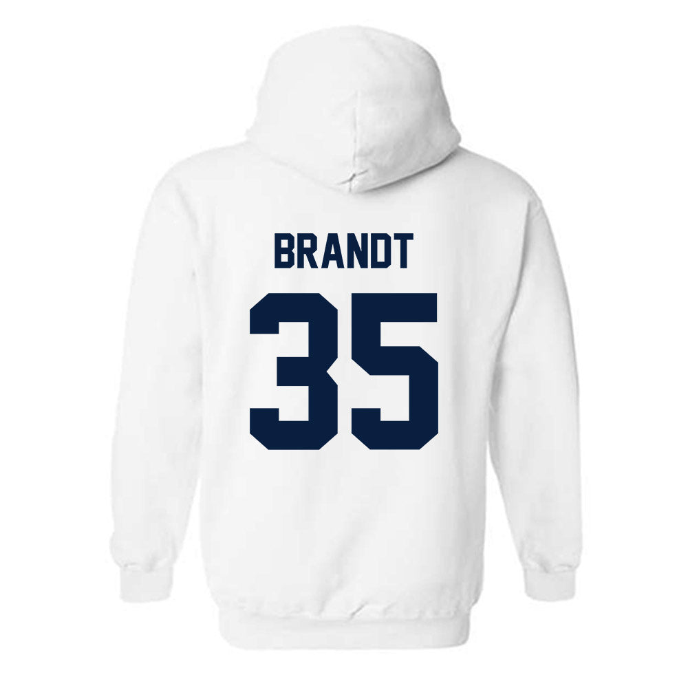 AU - NCAA Men's Basketball : Jacob Brandt - Classic Fashion Shersey Hooded Sweatshirt