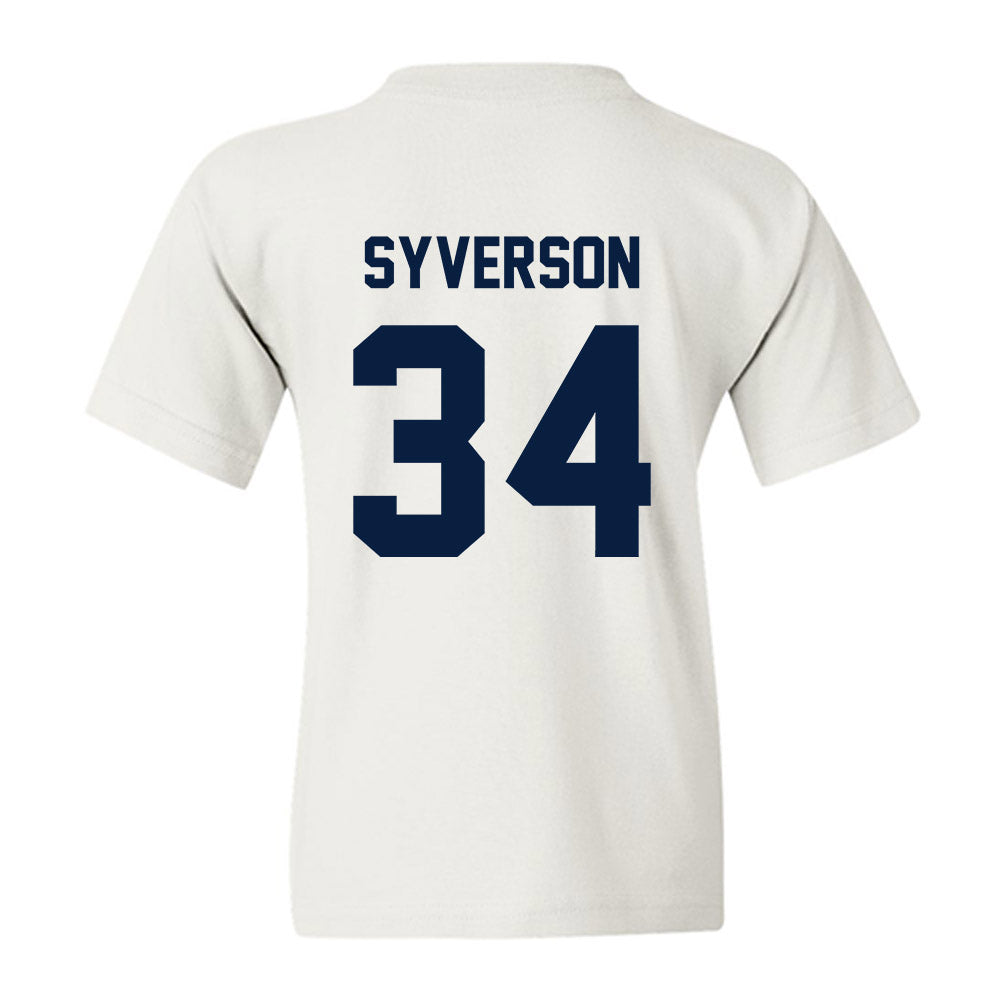 AU - NCAA Baseball : Kason Syverson - Classic Shersey Youth T-Shirt-1