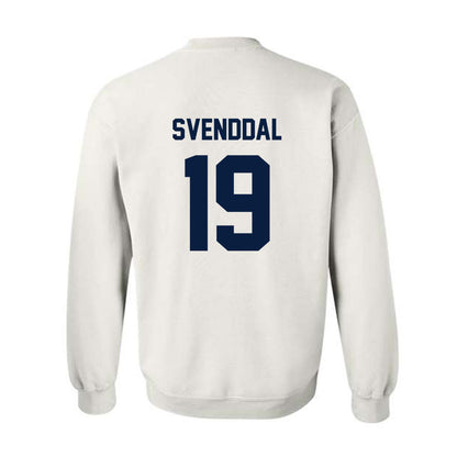 AU - NCAA Men's Ice Hockey : Will Svenddal - Classic Shersey Crewneck Sweatshirt-1