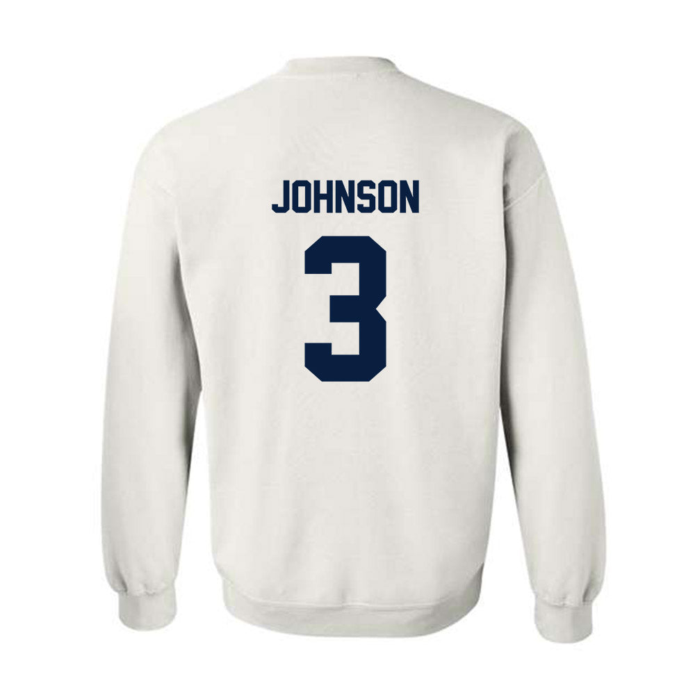 AU - NCAA Men's Basketball : Riley Johnson - Classic Shersey Crewneck Sweatshirt-1