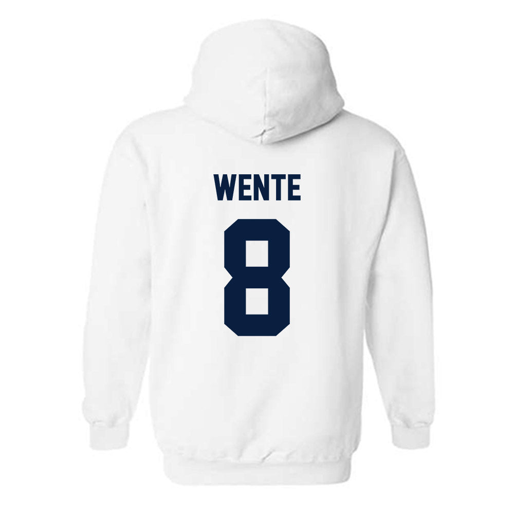 AU - NCAA Women's Volleyball : Maya Wente - Classic Shersey Hooded Sweatshirt-1