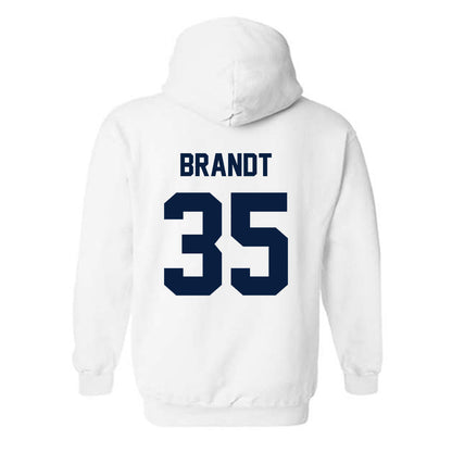 AU - NCAA Men's Basketball : Jacob Brandt - Classic Fashion Shersey Hooded Sweatshirt