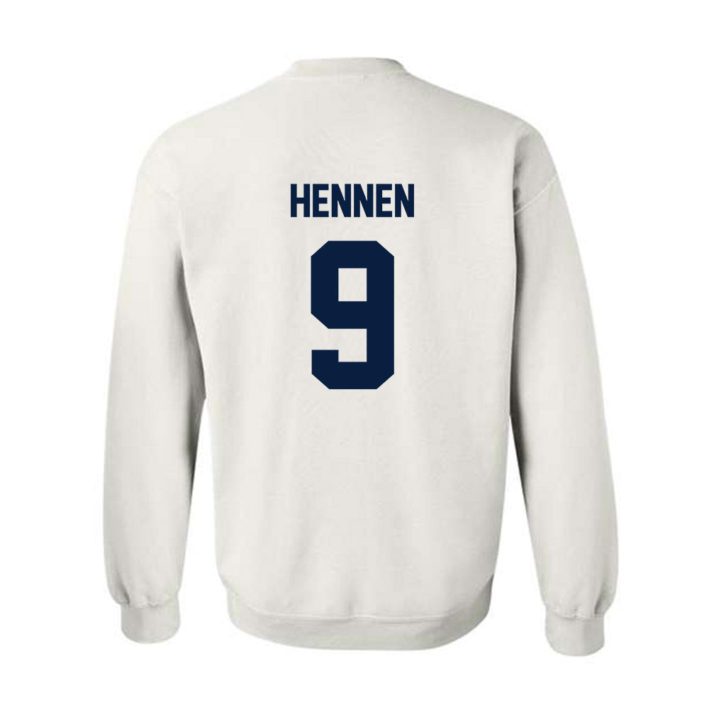 AU - NCAA Men's Ice Hockey : Hayden Hennen - Classic Shersey Crewneck Sweatshirt-1