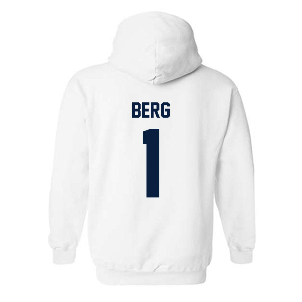 AU - NCAA Baseball : Troy Berg - Classic Shersey Hooded Sweatshirt-1