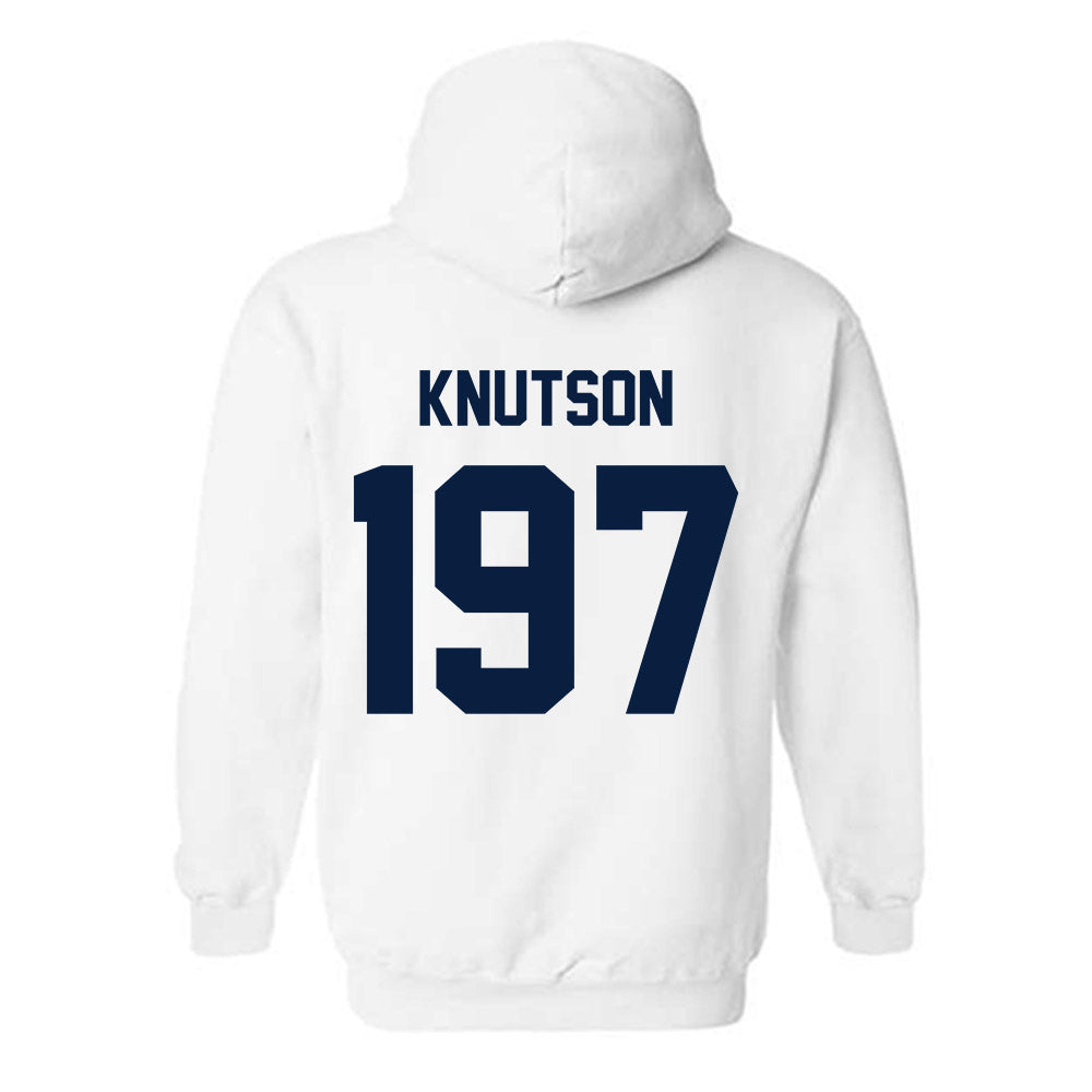 AU - NCAA Wrestling : Lane Knutson - Classic Shersey Hooded Sweatshirt-1