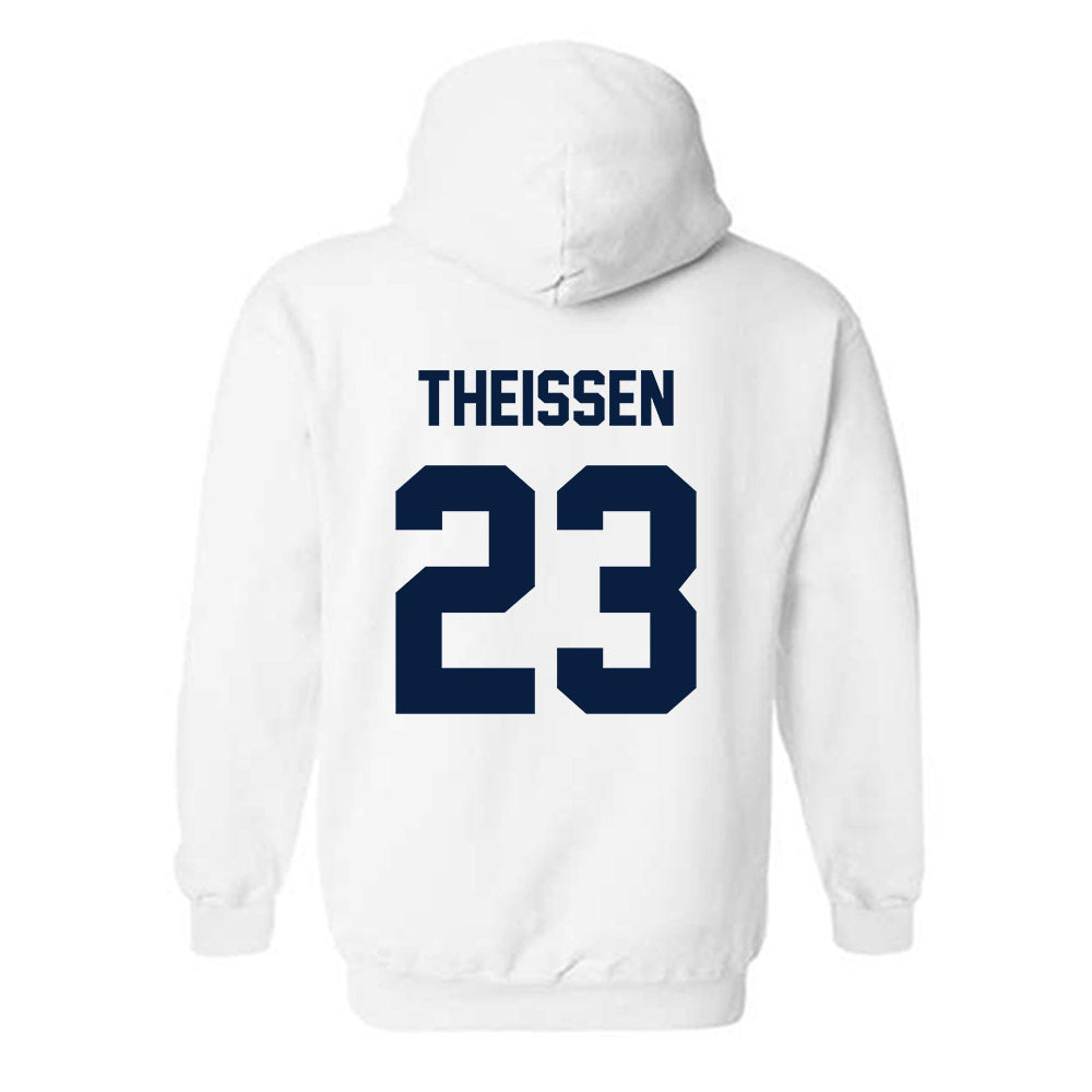 AU - NCAA Men's Ice Hockey : Carter Theissen - Classic Shersey Hooded Sweatshirt-1