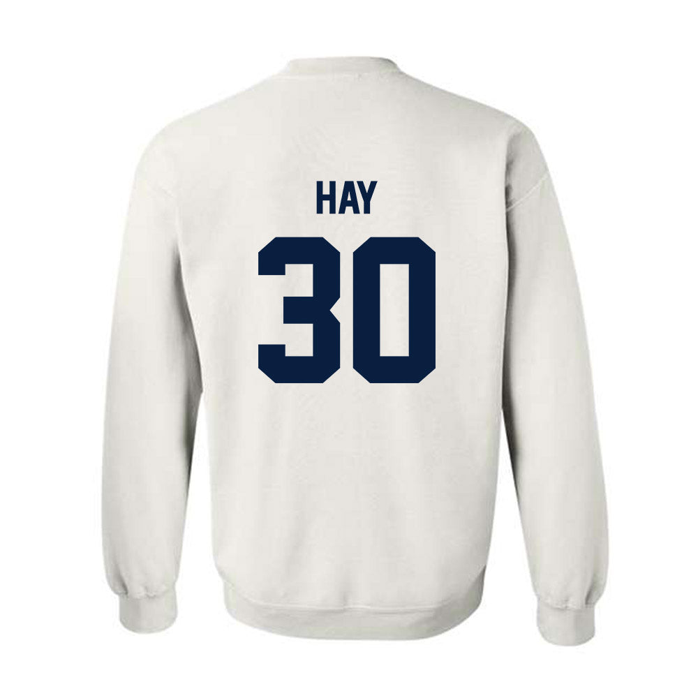 AU - NCAA Men's Ice Hockey : Kolby Hay - Classic Shersey Crewneck Sweatshirt-1