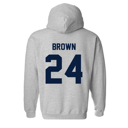 AU - NCAA Men's Basketball : Hayden Brown - Classic Fashion Shersey Hooded Sweatshirt-1