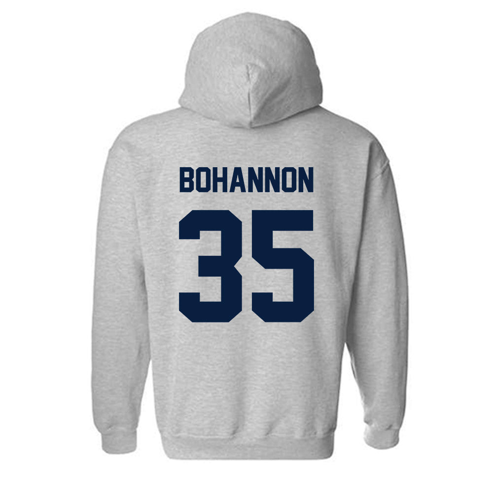 AU - NCAA Baseball : Bryson Bohannon - Classic Fashion Shersey Hooded Sweatshirt