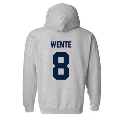 AU - NCAA Women's Volleyball : Maya Wente - Classic Fashion Shersey Hooded Sweatshirt-1
