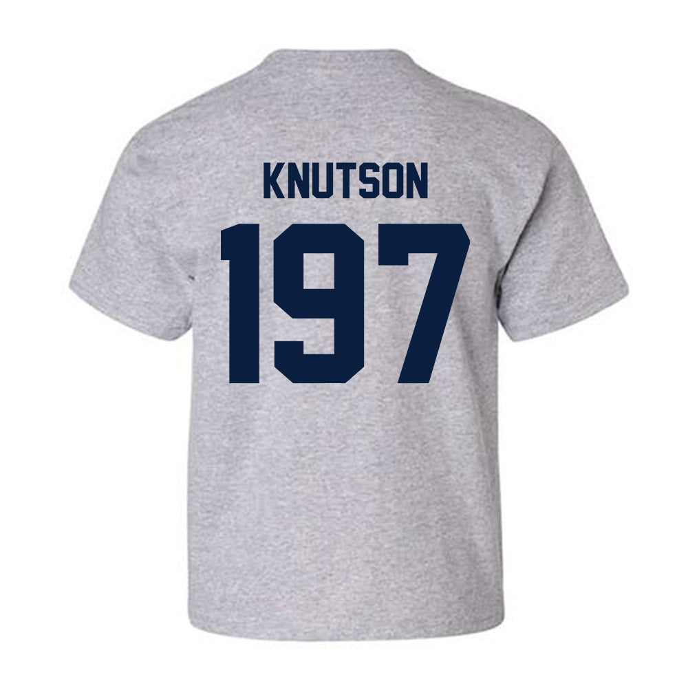 AU - NCAA Wrestling : Lane Knutson - Classic Fashion Shersey Youth T-Shirt-1