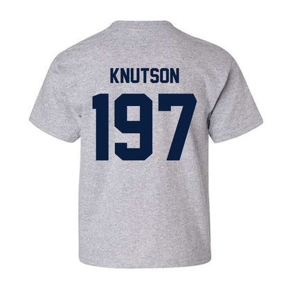 AU - NCAA Wrestling : Lane Knutson - Classic Fashion Shersey Youth T-Shirt-1