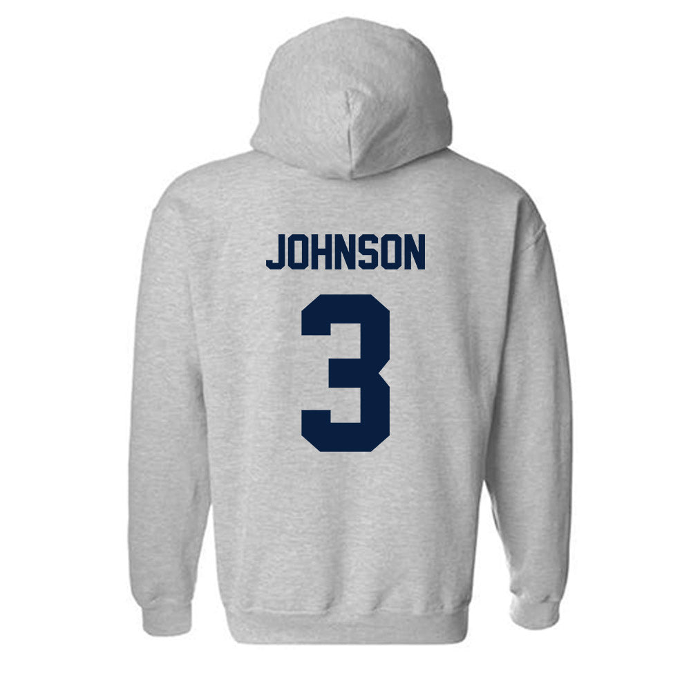 AU - NCAA Men's Basketball : Riley Johnson - Classic Fashion Shersey Hooded Sweatshirt-1