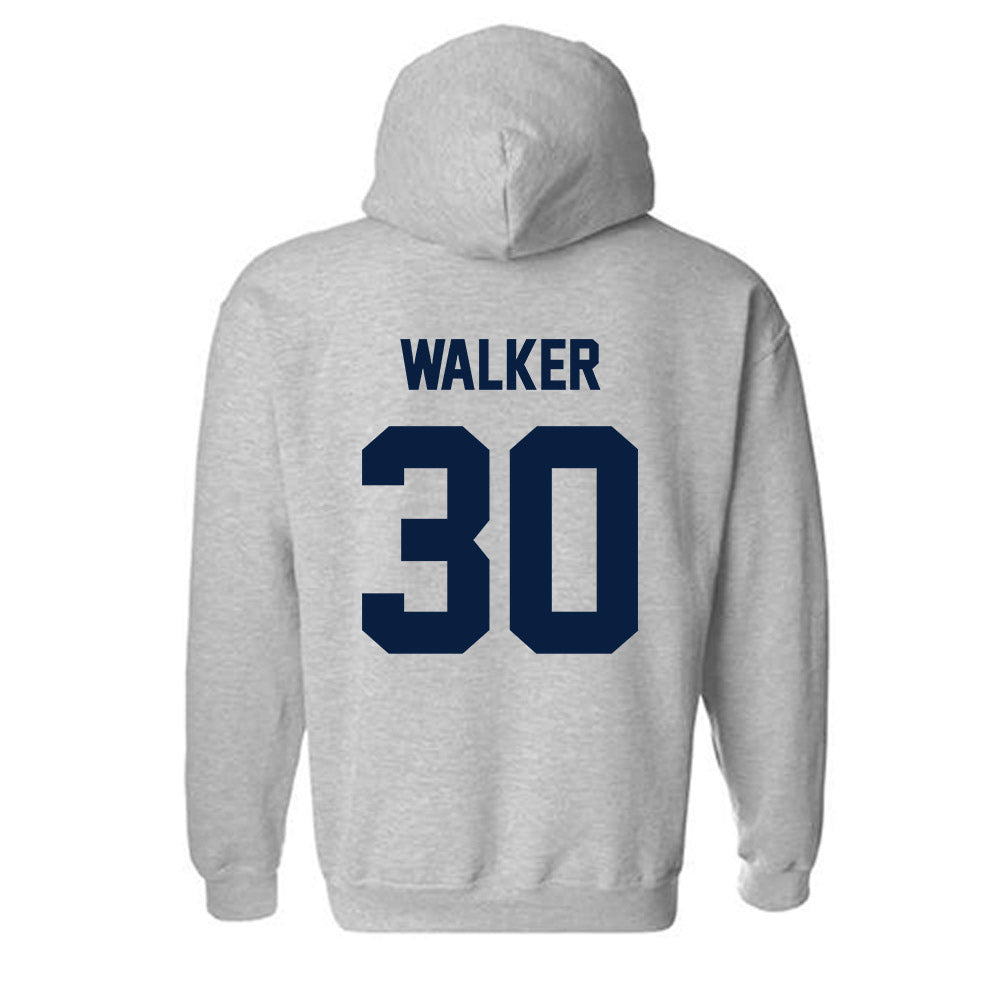AU - NCAA Baseball : Carson Walker - Classic Fashion Shersey Hooded Sweatshirt-1