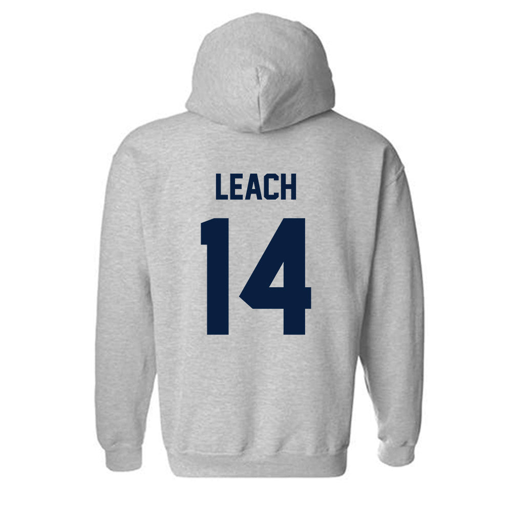 AU - NCAA Women's Volleyball : Karalynn Leach - Classic Fashion Shersey Hooded Sweatshirt-1