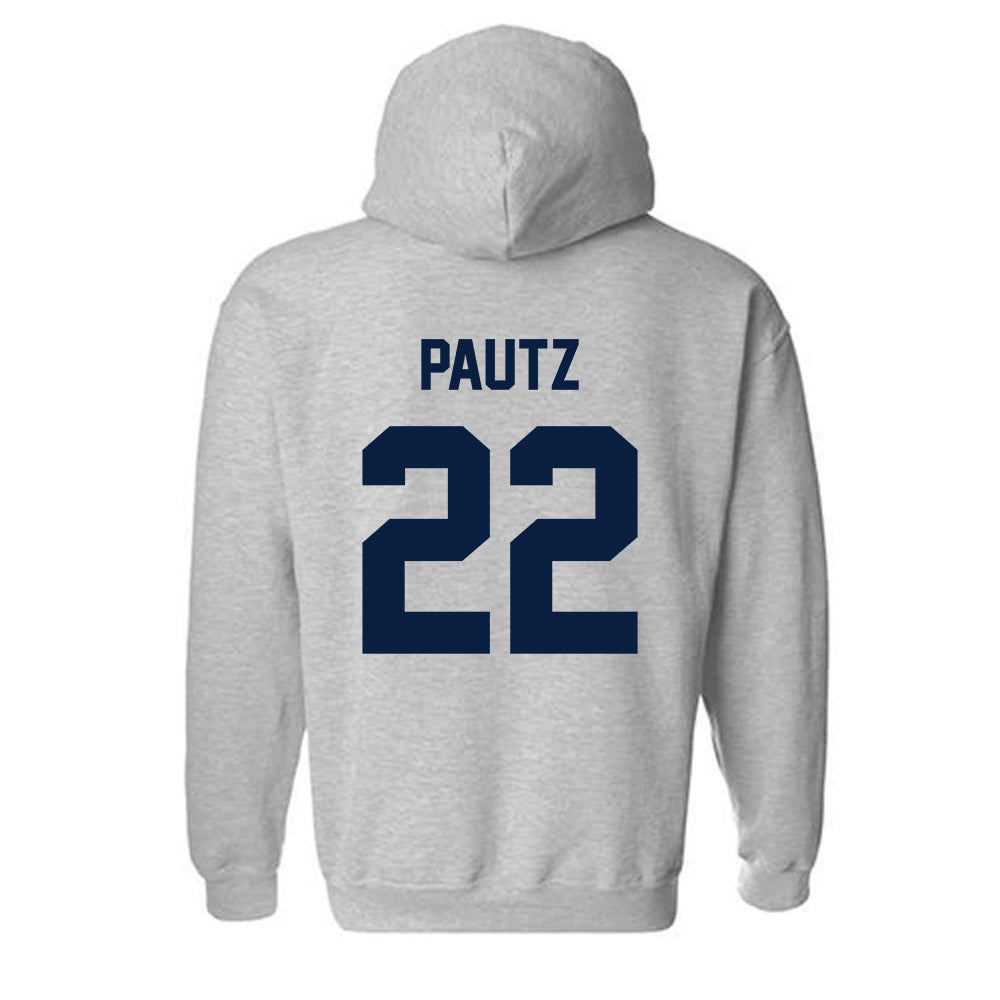 AU - NCAA Women's Basketball : Ava Pautz - Classic Fashion Shersey Hooded Sweatshirt-1